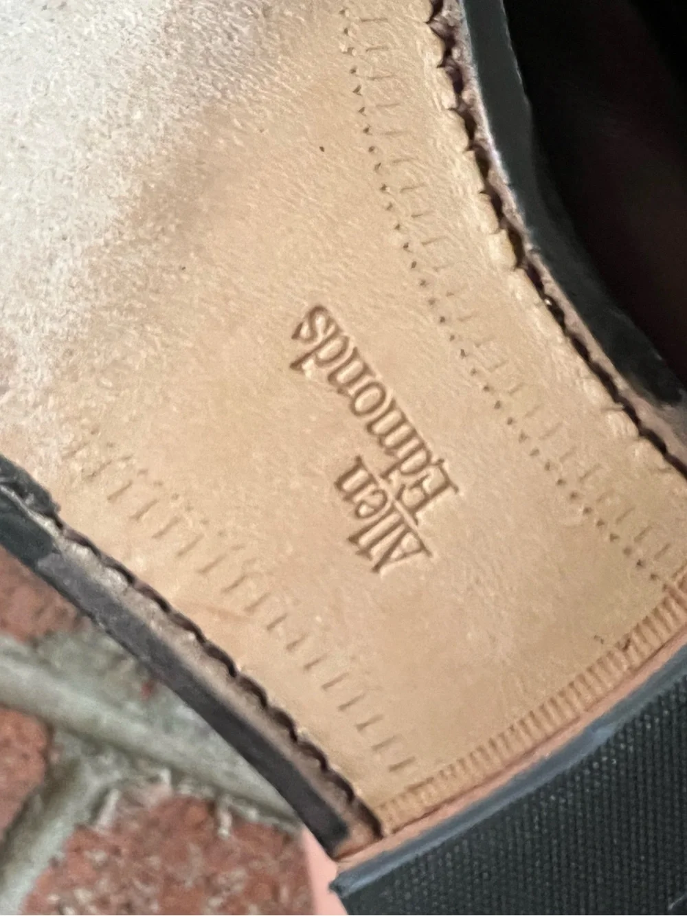 Allen Edmonds Dark Brown Cap-Toe Brogue Oxfords